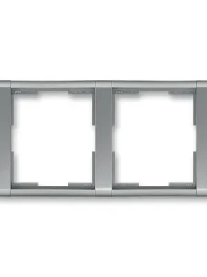 ABB 3901F-A00120 36 TIME rámeček dvojnásobný ocelová Hit Sezóny