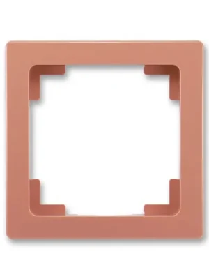 ABB 3901J-A00010 R3 Swing®L Rámeček pro elektroinstalační přístroje, jednonásobný cihlová Nejlepší Volba