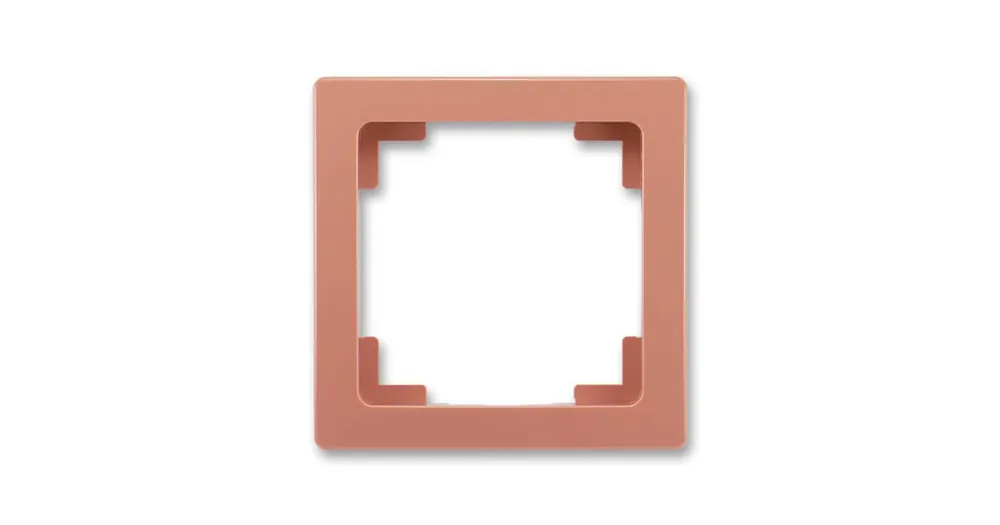 ABB 3901J-A00010 R3 Swing®L Rámeček pro elektroinstalační přístroje, jednonásobný cihlová Nejlepší Volba