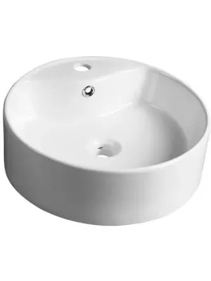 Nejlepší Volba SAPHO | YAKARTA | keramick&eacute; umyvadlo na desku | O 46cm | b&iacute;l&aacute;