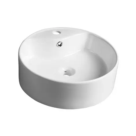 Nejlepší Volba SAPHO | YAKARTA | keramick&eacute; umyvadlo na desku | O 46cm | b&iacute;l&aacute;