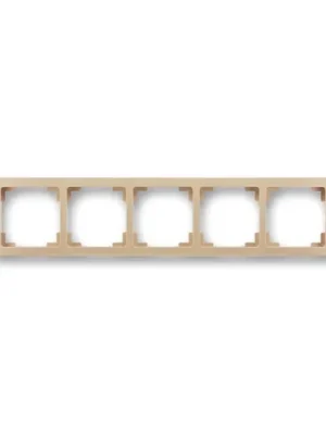 ABB 3901J-A00050 C3 Swing®L Rámeček pro elektroinstalační přístroje, pětinásobný mocca Cenově Výhodný