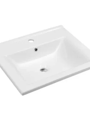 SAPHO | ZUNO | umyvadlo keramick&eacute; | do n&aacute;bytku i na zeď | 55cm | b&iacute;l&aacute; Vysoce Kvalitní