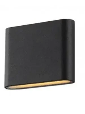 Jen Po Omezenou Doba LED Venkovní nástěnné svítidlo Azzardo Cremona S dark grey AZ2180 6W 340lm 3000K IP54 11,5cm tmavě šedé - AZZARDO