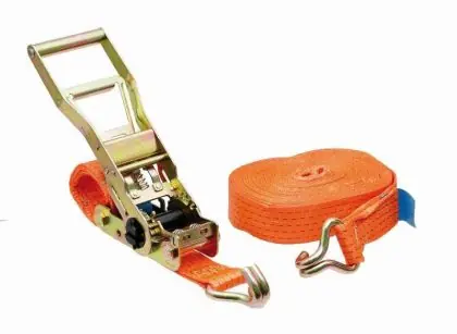 Pás upínací ráčnový s háky 12 m, 5000 kg Dokud Zásoby Vydrží