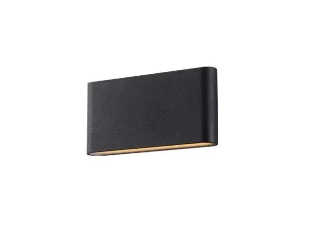 LED Venkovní nástěnné svítidlo Azzardo Cremona M dark grey AZ2182 10W 476lm 3000K IP54 17,5cm tmavě šedé - AZZARDO Super Cena