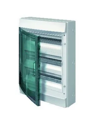 ABB 1SLM006501A1208 Rozvodnice modulové Rozvodnice nástěná, 54 Modulů, plastová průhledná dvířka, krytí IP65, řada Mistral65, včetně svorek N+PE (26 + 26) Cenový Hit