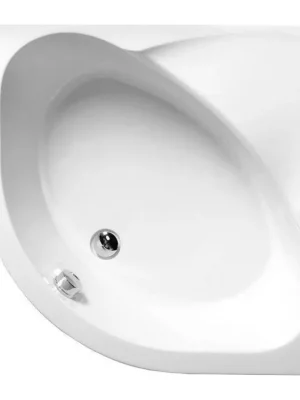 Značkový Polysan SELMA hluboká sprchová vanička, čtvrtkruh 90x90x30cm, R550, bílá 28611