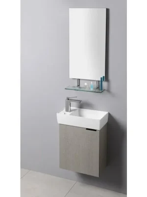 Ověřený Koupelnový set LATUS IX 47,5, dub stříbrný