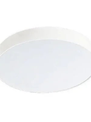 Značkový LED Stropní a nástěnné svítidlo Azzardo Monza R 40 white 3000K AZ2265 50W 4200lm 3000K IP20 40cm bílé - AZZARDO