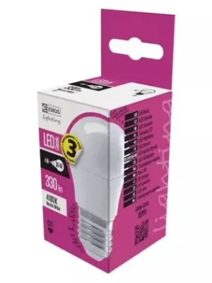 Expresní Doručení ZQ1111 - Žárovka LED CLS MINI GL 4W(30W) 330lm E27 NW