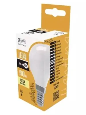 Cenová Bomba Žárovka LED MINI GLOBE 8W(66W) 900lm E14 WW