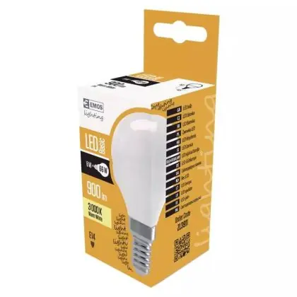 Cenová Bomba Žárovka LED MINI GLOBE 8W(66W) 900lm E14 WW