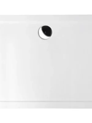 Značkový Polysan KARIA sprchová vanička z litého mramoru, obdélník 120x100cm, bílá 26611