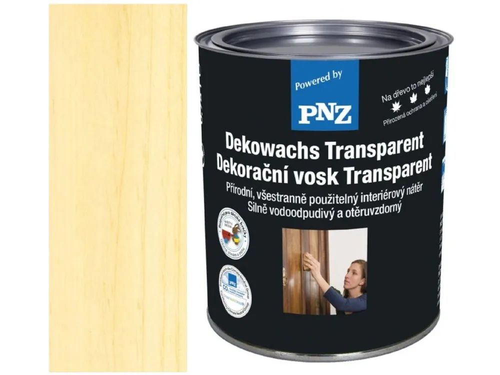 Značkový PNZ Dekorační vosk Transparent 0,25l Odstín: Farblos - bezbarvý