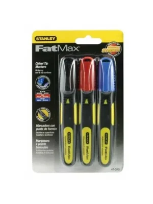 Značkový Stanley Značkovače s dlátovým hrotem 3ks