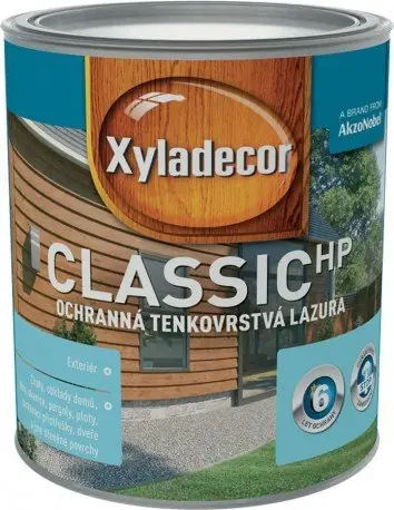 Značkový Xyladecor CLASSIC HP BRP nátěr na dřevo teak 0,75l