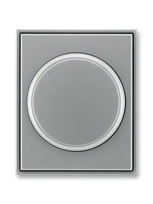 ABB 3294E-A00123 36 TIME Kryt stmívače s otočným ovládáním ocelová Víkendová Akce