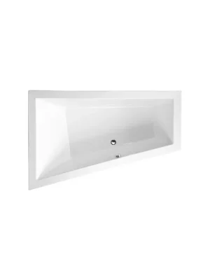 Značkový Polysan TRIANGL L asymetrická vana 180x120x50cm, bílá, 19611 <span class="product-appendix"> + doprava zdarma + při platbě převodem sleva navíc</span>