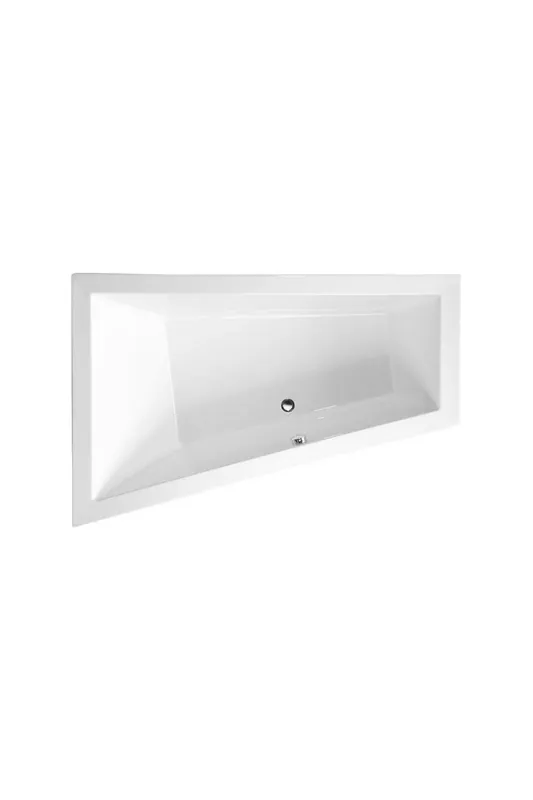 Značkový Polysan TRIANGL L asymetrická vana 180x120x50cm, bílá, 19611 <span class="product-appendix"> + doprava zdarma + při platbě převodem sleva navíc</span>