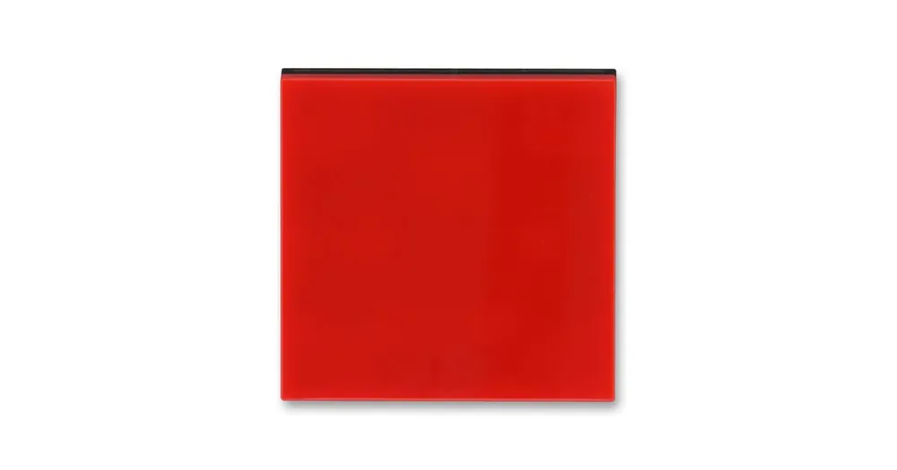 ABB 3299H-A00100 65 LEVIT Kryt stmívače s krátkocestným ovladačem červená/kouřová černá Značkový