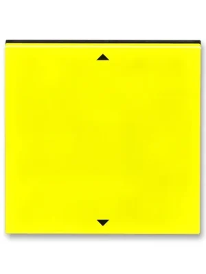 ABB 3299H-A00110 64 LEVIT Kryt spínače žaluziového s krátkocestným ovladačem žlutá/kouřová Dokud Zásoby Vydrží