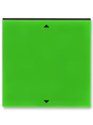 ABB 3299H-A00110 67 LEVIT Kryt spínače žaluziového s krátkocestným ovladačem zelená/kouřov Bezpečná Platba