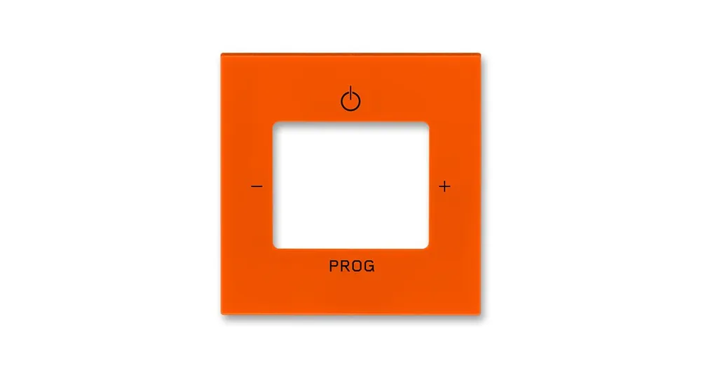 ABB 3299H-A40200 66 LEVIT Kryt zesilovače s tunerem FM oranžová Výhodná Nabídka