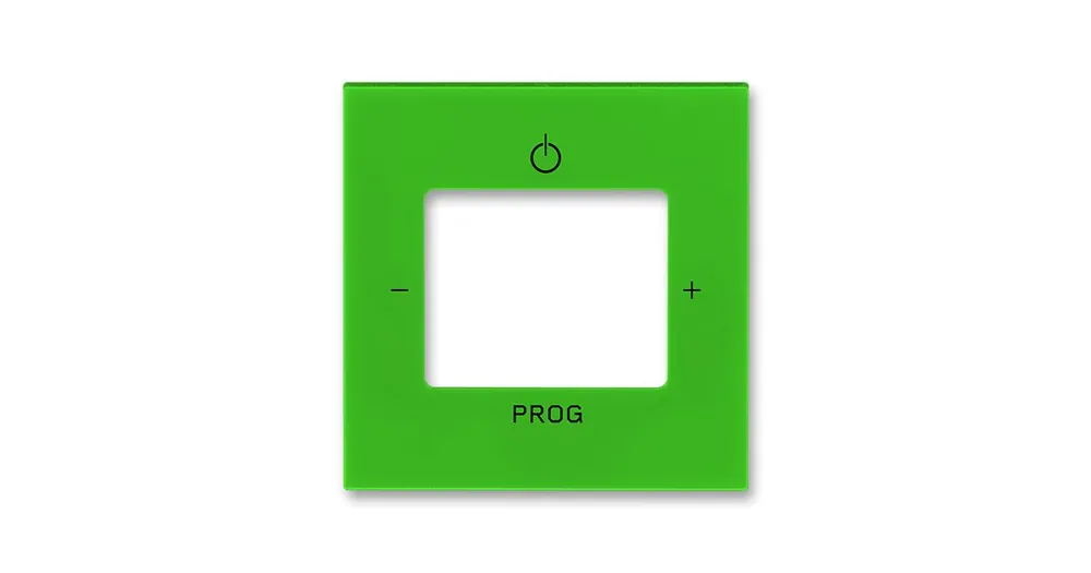 ABB 3299H-A40200 67 LEVIT Kryt zesilovače s tunerem FM zelená Must-Have