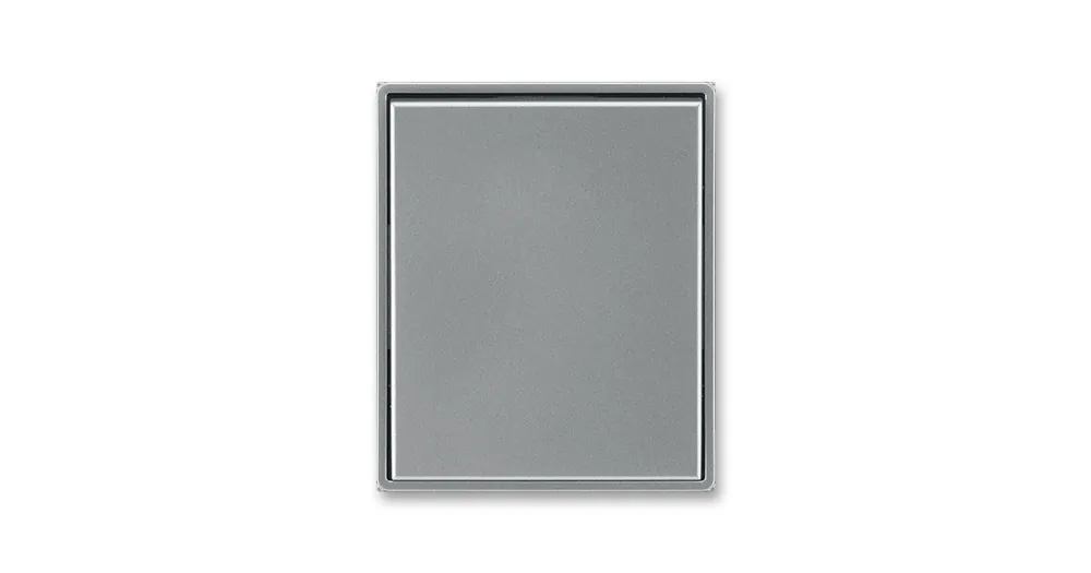 ABB 3558E-A00651 36 TIME Kryt jednoduchý ocelová Nová Kolekce