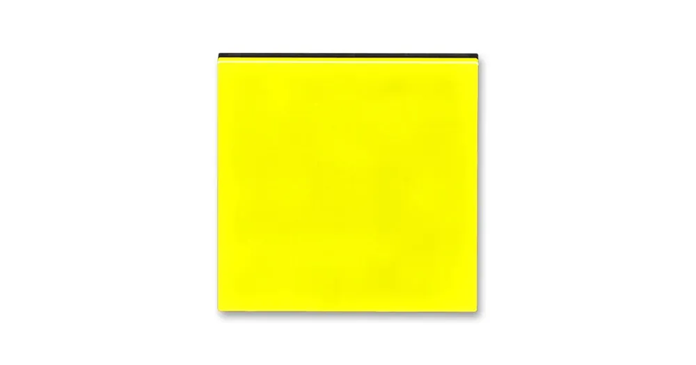 ABB 3559H-A00651 64 LEVIT Kryt jednoduchý žlutá/kouřová černá Bezpečná Platba