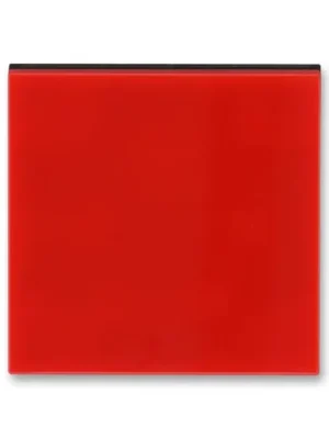 ABB 3559H-A00651 65 LEVIT Kryt jednoduchý červená/kouřová černá Expresní Doručení