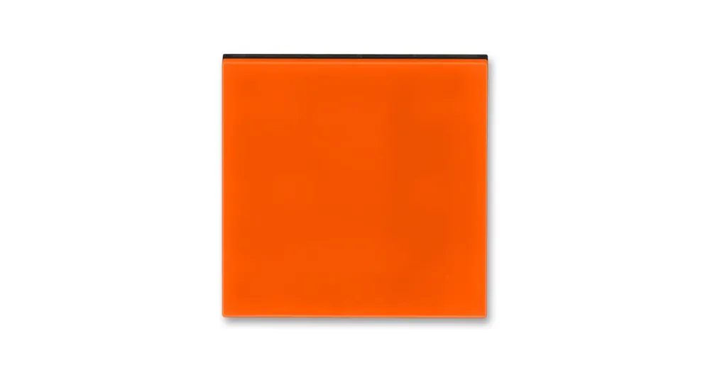 ABB 3559H-A00651 66 LEVIT Kryt jednoduchý oranžová/kouřová černá Expresní Doručení