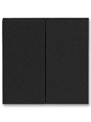 ABB 3559H-A00652 63 LEVIT Kryt dělený onyx/kouřová černá Sezónní Sleva