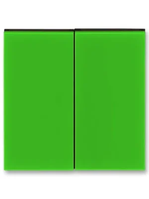 ABB 3559H-A00652 67 LEVIT Kryt dělený zelená/kouřová černá Must-Have