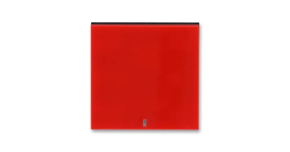 ABB 3559H-A00653 65 LEVIT Kryt s čirým průzorem červená/kouřová černá Horká Nabídka