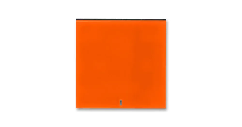 ABB 3559H-A00653 66 LEVIT Kryt s čirým průzorem oranžová/kouřová černá Akce