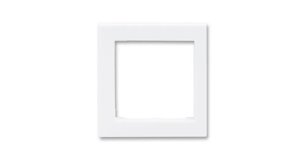 ABB 3901H-A00255 03 LEVIT Kryt rámečku s otvorem 55x55, krajní bílá Horká Nabídka