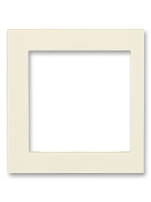 ABB 3901H-A00255 17 LEVIT Kryt rámečku s otvorem 55x55, krajní slonová kost Expresní Doručení