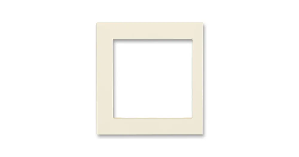 ABB 3901H-A00255 17 LEVIT Kryt rámečku s otvorem 55x55, krajní slonová kost Expresní Doručení