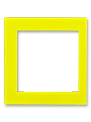 ABB 3901H-A00255 64 LEVIT Kryt rámečku s otvorem 55x55, krajní žlutá Kup Teď