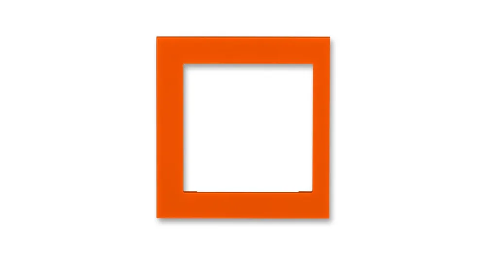 ABB 3901H-A00255 66 LEVIT Kryt rámečku s otvorem 55x55, krajní oranžová Originální