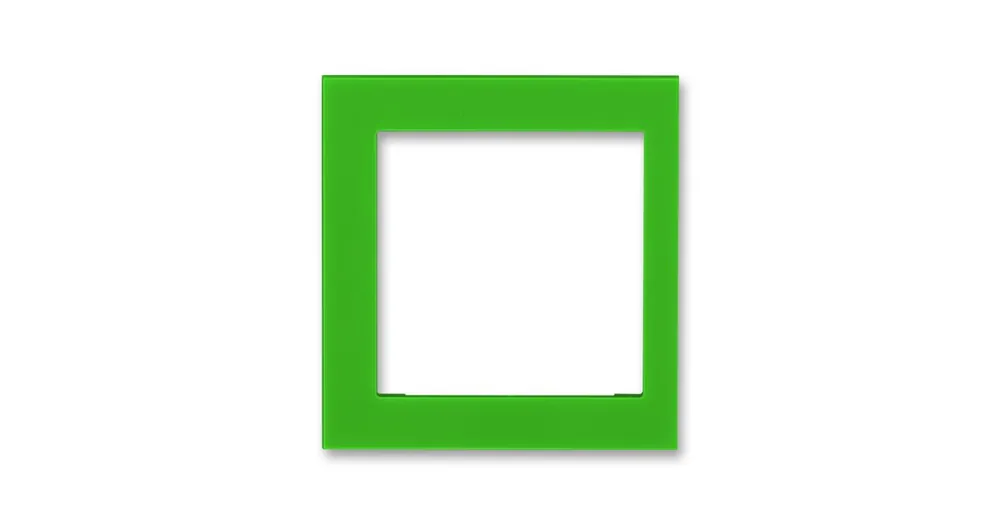 ABB 3901H-A00255 67 LEVIT Kryt rámečku s otvorem 55x55, krajní zelená Koupit Online