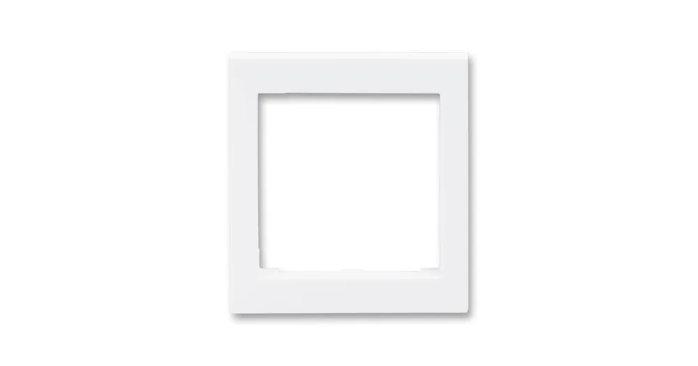 ABB 3901H-A00355 03 LEVIT Kryt rámečku s otvorem 55x55, střední bílá Levný