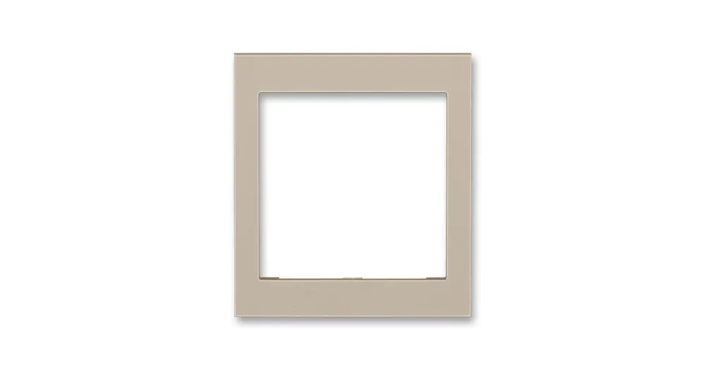 ABB 3901H-A00355 18 LEVIT Kryt rámečku s otvorem 55x55, střední macchiato Nejlepší Volba