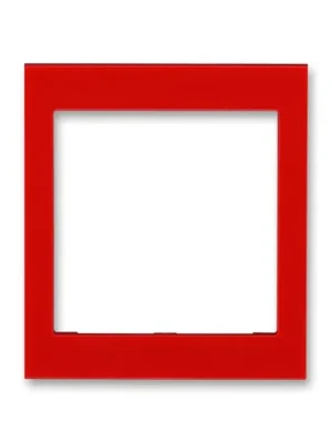 ABB 3901H-A00355 65 LEVIT Kryt rámečku s otvorem 55x55, střední červená Vrácení Zdarma