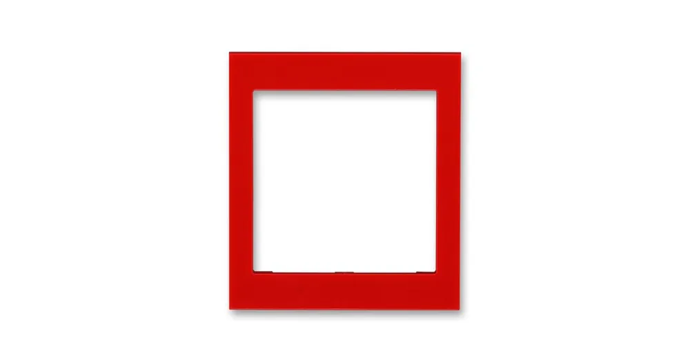 ABB 3901H-A00355 65 LEVIT Kryt rámečku s otvorem 55x55, střední červená Vrácení Zdarma