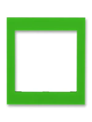 ABB 3901H-A00355 67 LEVIT Kryt rámečku s otvorem 55x55, střední zelená Novinka