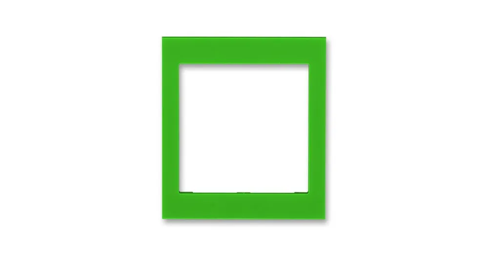 ABB 3901H-A00355 67 LEVIT Kryt rámečku s otvorem 55x55, střední zelená Novinka