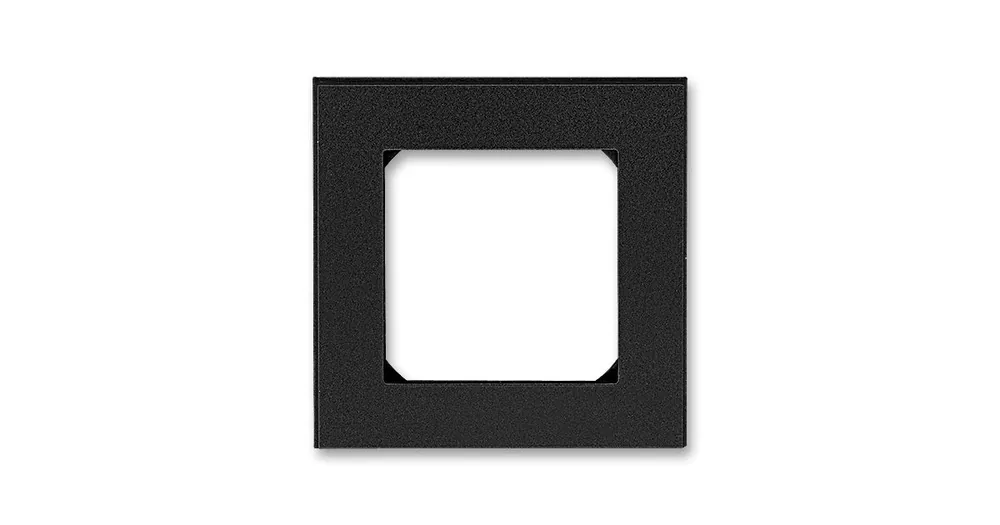 ABB 3901H-A05010 63 LEVIT Rámeček jednonásobný onyx/kouřová černá Jen Po Omezenou Doba